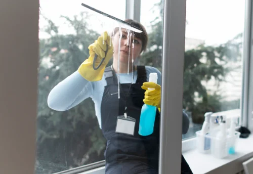 Nettoyage de vitres intérieures et extérieures à Pleubian